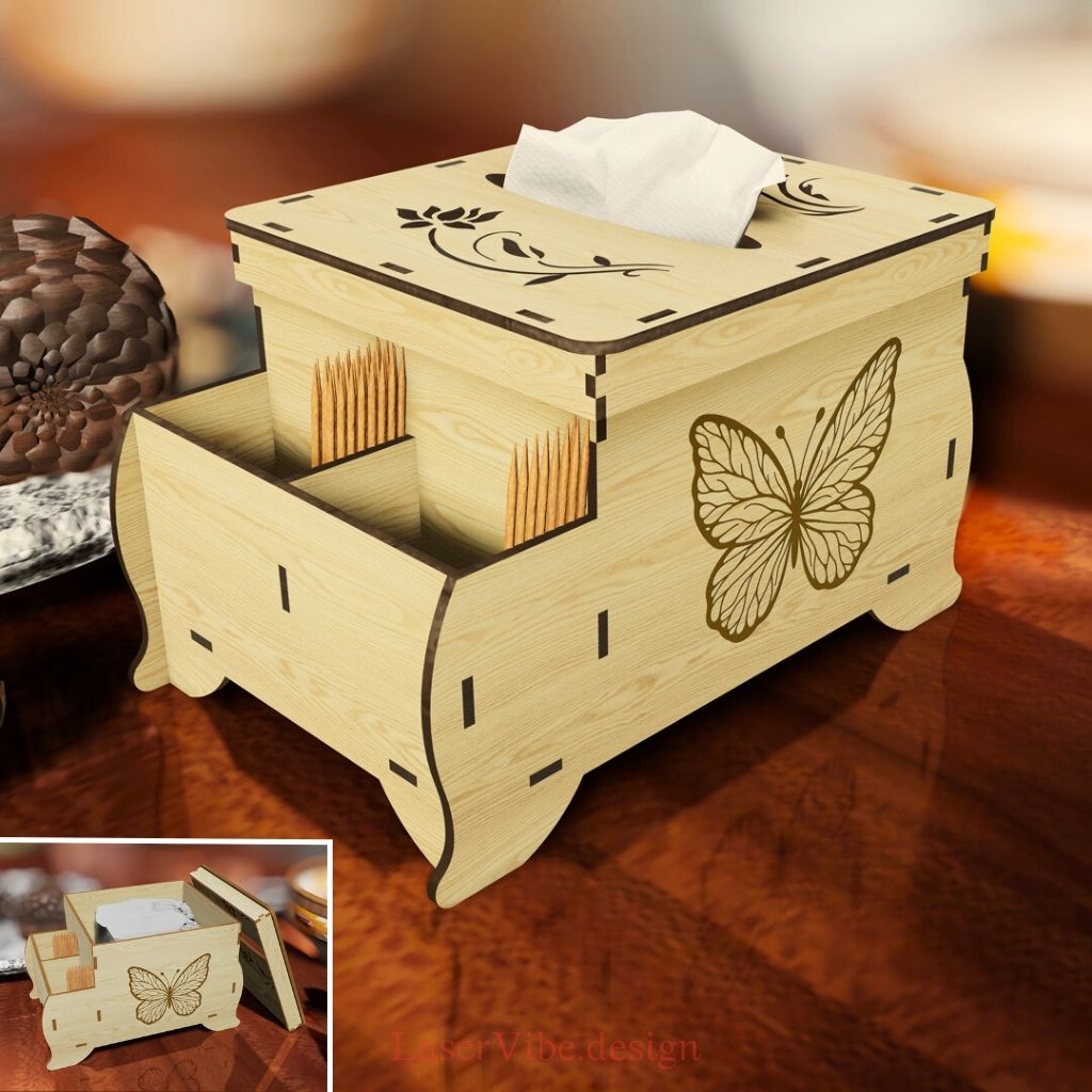 Hộp khăn giấy đa năng 1